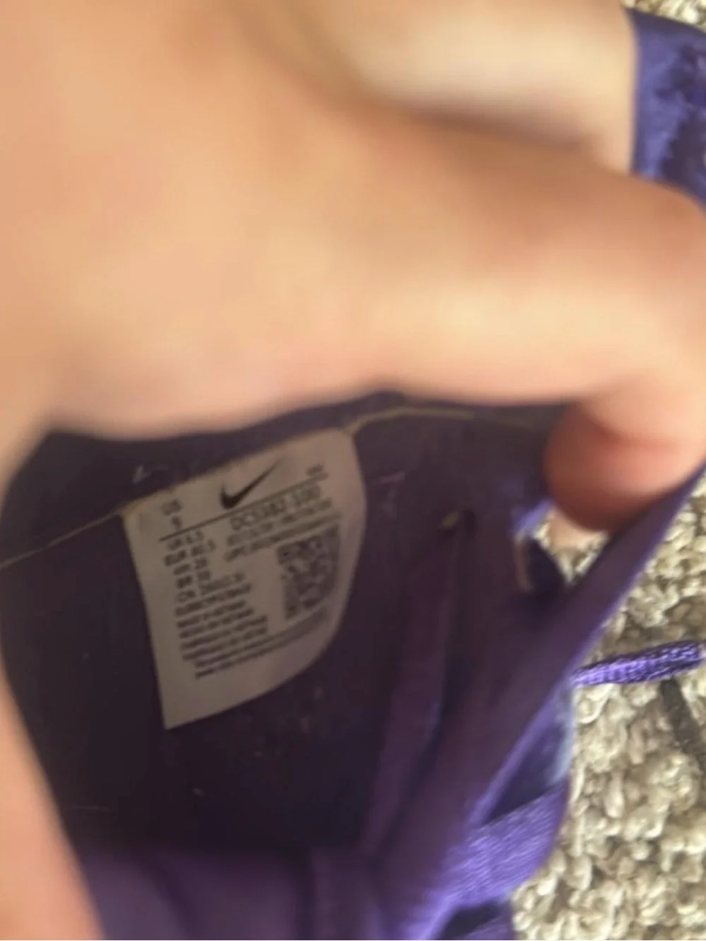 Nike kids sole